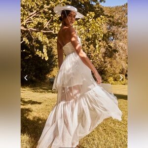 Always & Forever High, Low Tulle Dress